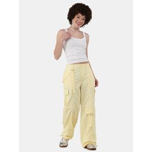 Parachute Light Yellow Women's Wide Leg Pants
